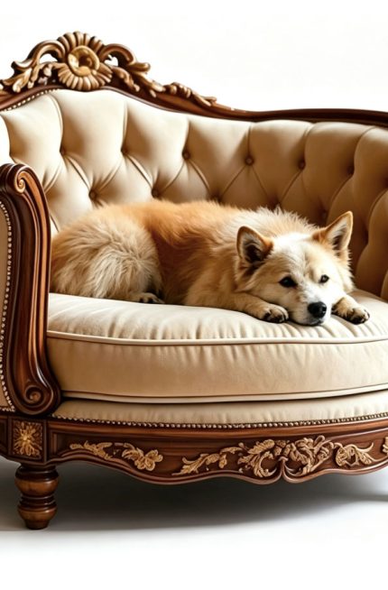 Luxury Vintage Pet Sofa Chair
