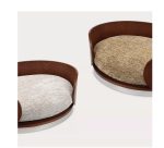 Wooden Frame Pet Bed with Rebound Sponge, Detachable Washable Dog Bed Cat Bed, All Season Universal Kennel for Small Medium Pets - Image 6