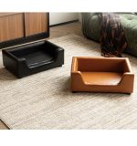 Vintage Waxed Leather Pet Sofa | Durable Dog & Cat Bed Couch - Image 4