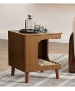 Human-Pet Shared Side Table, Cat House Side Table, Living Room Sofa End Table for Household Use - Image 3